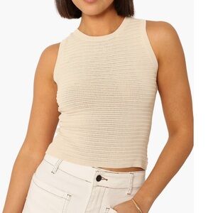 NWT Petal & Pup Maisey Knit Tank. M